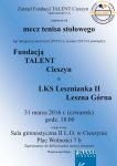 Fundacja Talent Cieszyn - LKS Lesznianka II Leszna Górna